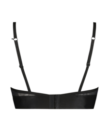 Hunkemöller Flexing Mesh Bralette Caviar S