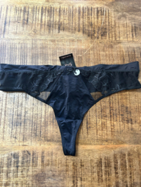 Hunkemöller Margot String Caviar XL