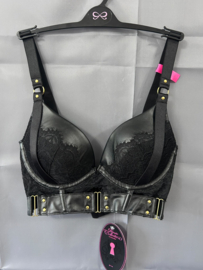 Hunkemöller Private Occult push-up BH zwart 70C