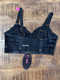 Hunkemöller Private Occult Bh Caviar 85E