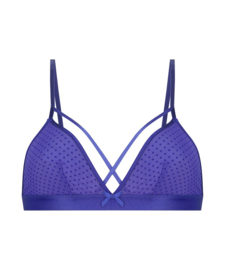 Hunkemöller Nikki Bralette Clematis Blue L