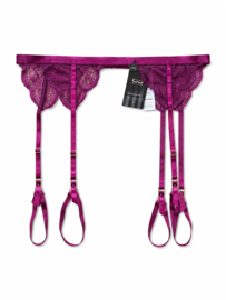 Hunkemöller Isabelle Jarretels Pickled Beet XXL