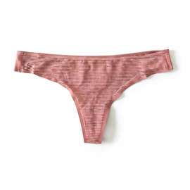 Hunkemöller Invisible String Stripe Withered Rose S