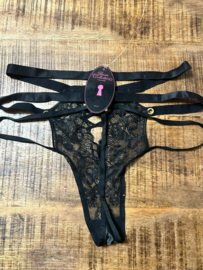Hunkemöller Private Catherine String Caviar XL
