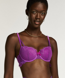 Hunkemöller Padded BH Fleur Purple Magic 70G