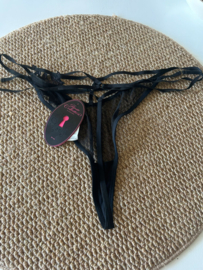 Hunkemöller Private Effie String Caviar XXXL