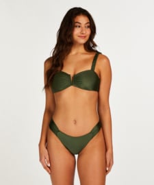 Hunkemöller Crete Rio Bikinislip Dark Olive