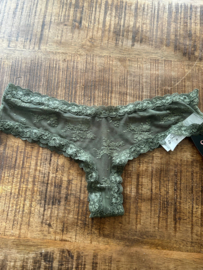 Hunkemöller V-shape Brasilian Floral Four Leaf Clover L