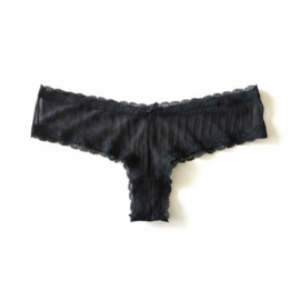Hunkemöller V-shape Brasilian Stripe Caviar L