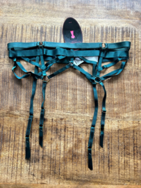 Hunkemöller Private Sting Jarretels Ponderosa Pine XL