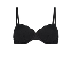 Hunkemöller Scallop Glam Bikinitop Nero