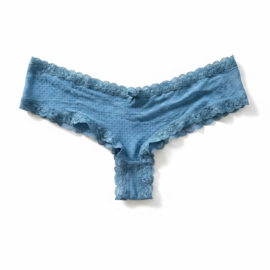 Hunkemöller V-shape Brasilian Dot Coronet Blue XL
