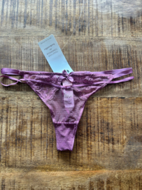 Hunkemöller Julia String Grape Nectar M