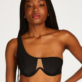 Hunkemöller Belize Mesh Bikinitop Black