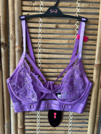 Hunkemöller Private Pleasure Bh Amethyst Orchid 75E