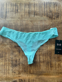 Hunkemöller Invisible String Stripe Pastel Turquoise L