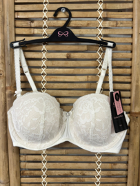 Hunkemöller Maya Pd Bh Off White 70D