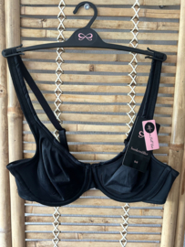 Hunkemöller Satin Fleece Bh Black 75B