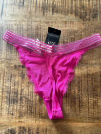 Hunkemöller Saffron String Festival Fuchsia L