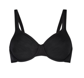 Hunkemöller Niet Voorgevormde BH Satin Black 75B