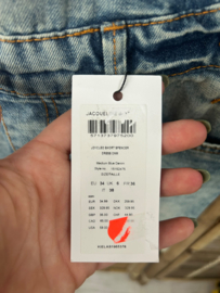 Jacqueline de Yong Denim Tuinrok – Medium Blue – Maat 34