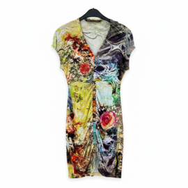 Crème de la Crème Jurk Multicolor – Maat S