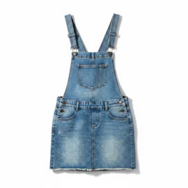 Jacqueline de Yong Denim Tuinrok – Medium Blue – Maat 34
