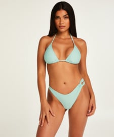 Hunkemöller Maui Dot Highleg Bikinislip Mint