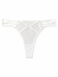 Hunkemöller Melda String Snow White L