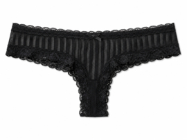 Hunkemöller V-shape Brasilian Stripe Caviar S