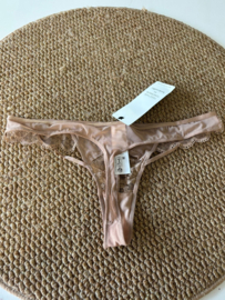 Hunkemöller Tanner String Warm Taupe M