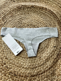 Hunkemöller Invisible String Cotton Grey Melee XS