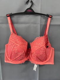 Hunkemöller Emily Pd Bh Spiced Coral 80E