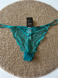 Hunkemöller Isabelle String Deep Lake XXXL