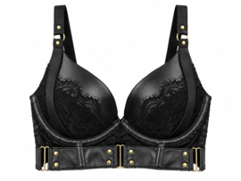Hunkemöller Private Occult push-up BH zwart 70C