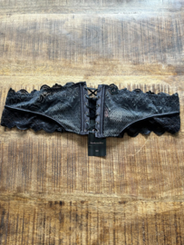 Hunkemöller Lotta Waspee Jarretelgordel Zwart  XXL