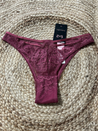 Clara Brasilian Maroon Purple XS