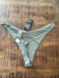Hunkemöller Invisible String Fishnet Shadow XL