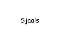 Sjaals