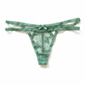 Hunkemöller irina String Shale Green XL