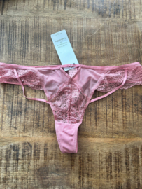 Hunkemöller Tilly String Mesa Rose XL
