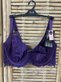 Hunkemöller Sienna Niet voorgevormde Bh Blackberry Cordial 80E