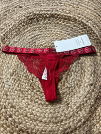 Hunkemöller Kiss String Tango Red XS