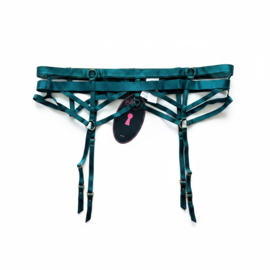 Hunkemöller Private Sting Jarretels Ponderosa Pine XXL