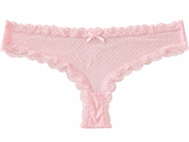Hunkemöller V-shape Brasilian Spot Pink Dogwood XL