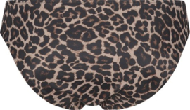 Hunkemöller Leopard Game Regular Rio Bikinislip Warm Taupe