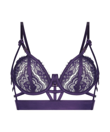 Hunkemöller Private Collection Mitzy BH Violet Indigo 75E