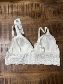 Hunkemöller Rose Triangle Bralette Snow White M