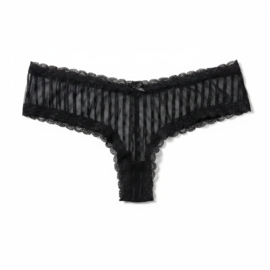 Hunkemöller V-shape Brasilian Stripe Caviar XL