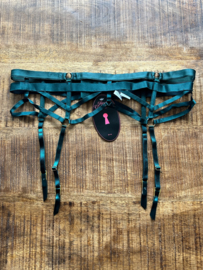 Hunkemöller Private Sting Jarretels Ponderosa Pine XXL